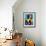 Abstract Nude-Abstract Graffiti-Framed Giclee Print displayed on a wall