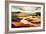 Abstract Ochre Landscape-Avril Anouilh-Framed Premium Giclee Print