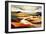 Abstract Ochre Landscape-Avril Anouilh-Framed Premium Giclee Print