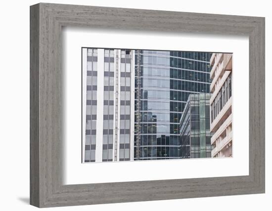 Abstract of Buildings in the La Defense District, Paris, France, Europe-Julian Elliott-Framed Photographic Print