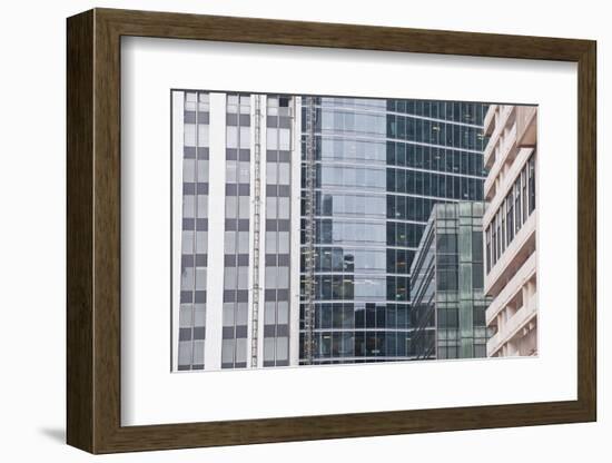 Abstract of Buildings in the La Defense District, Paris, France, Europe-Julian Elliott-Framed Photographic Print