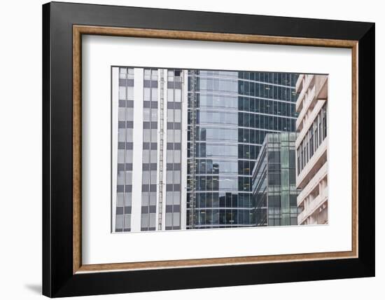 Abstract of Buildings in the La Defense District, Paris, France, Europe-Julian Elliott-Framed Photographic Print