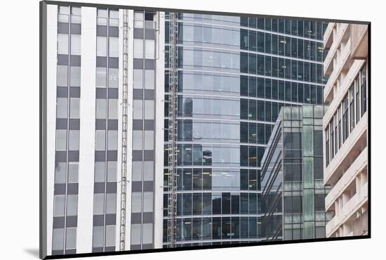 Abstract of Buildings in the La Defense District, Paris, France, Europe-Julian Elliott-Mounted Photographic Print