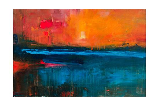 Abstract Oil Painting Background Oil On Canvas Texture Hand Drawn Oil Painting Color Texture Fra Art Print Anton Evmeshkin Art Com