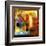 Abstract Oil Painting-Rinderart-Framed Art Print