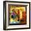 Abstract Oil Painting-Rinderart-Framed Art Print