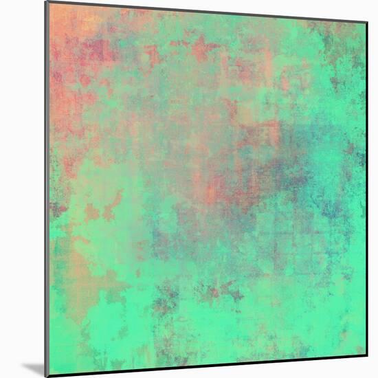 Abstract Old Background with Grunge Texture-iulias-Mounted Art Print