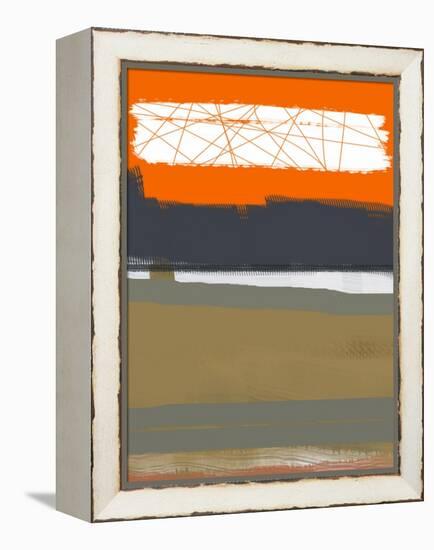 Abstract Orange 1-NaxArt-Framed Stretched Canvas