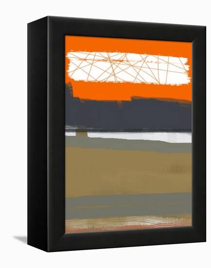 Abstract Orange 1-NaxArt-Framed Stretched Canvas