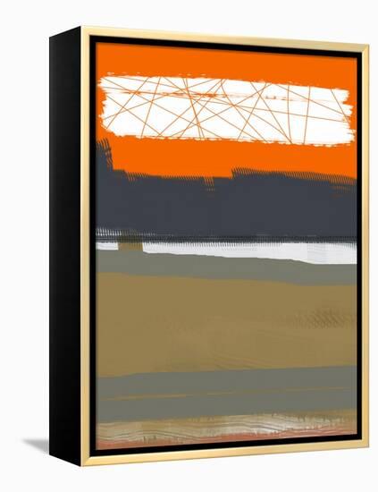 Abstract Orange 1-NaxArt-Framed Stretched Canvas