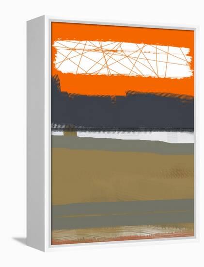 Abstract Orange 1-NaxArt-Framed Stretched Canvas
