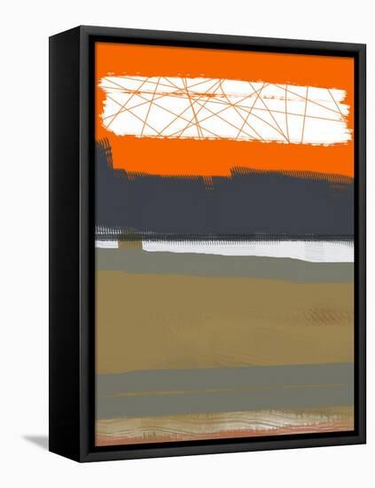 Abstract Orange 1-NaxArt-Framed Stretched Canvas