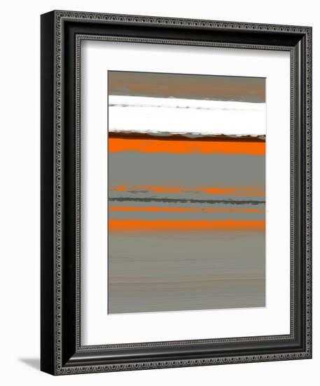 Abstract Orange 2-NaxArt-Framed Art Print