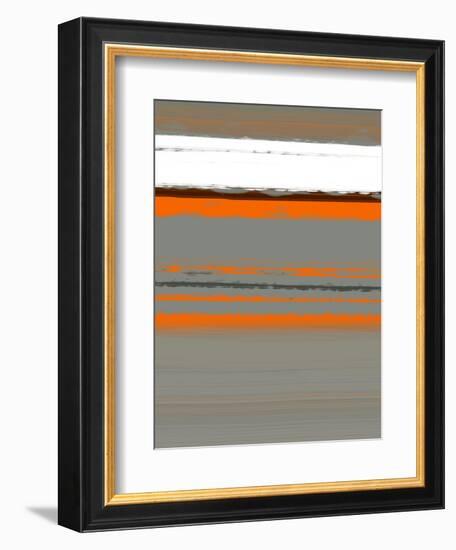 Abstract Orange 2-NaxArt-Framed Art Print