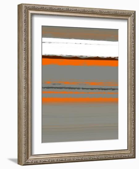 Abstract Orange 2-NaxArt-Framed Art Print