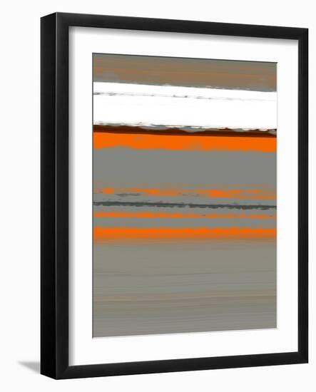 Abstract Orange 2-NaxArt-Framed Art Print