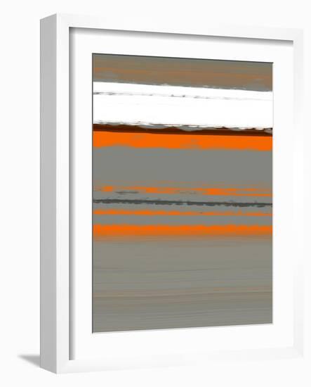 Abstract Orange 2-NaxArt-Framed Art Print