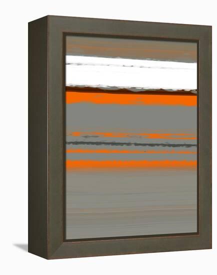 Abstract Orange 2-NaxArt-Framed Stretched Canvas