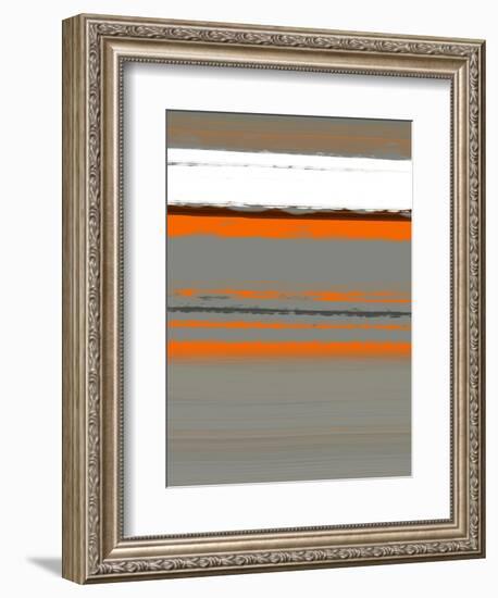 Abstract Orange 2-NaxArt-Framed Art Print