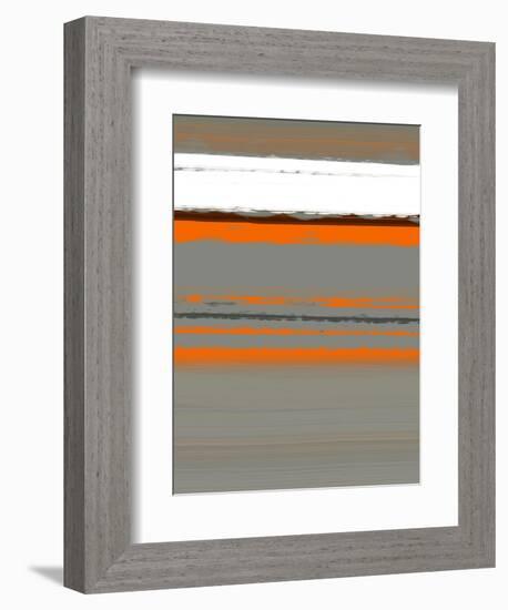 Abstract Orange 2-NaxArt-Framed Art Print