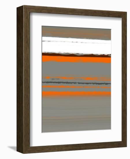 Abstract Orange 2-NaxArt-Framed Art Print