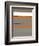 Abstract Orange 2-NaxArt-Framed Art Print