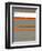 Abstract Orange 2-NaxArt-Framed Art Print