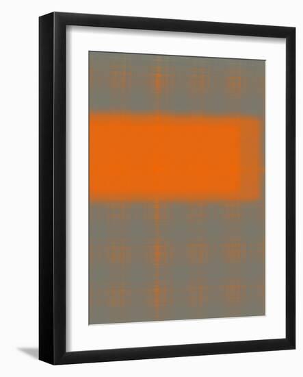 Abstract Orange 3-NaxArt-Framed Art Print