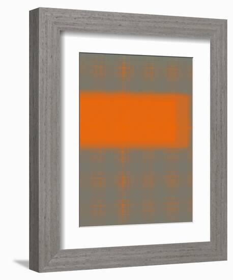 Abstract Orange 3-NaxArt-Framed Art Print