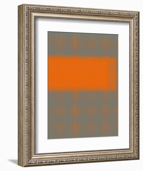 Abstract Orange 3-NaxArt-Framed Art Print