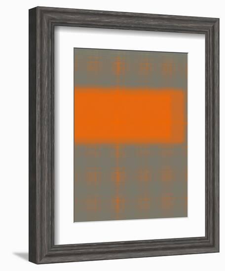 Abstract Orange 3-NaxArt-Framed Art Print