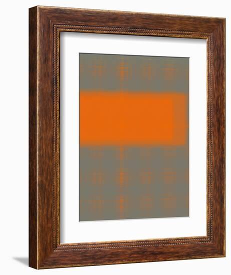 Abstract Orange 3-NaxArt-Framed Art Print