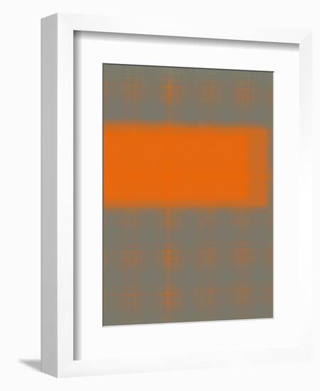 Abstract Orange 3-NaxArt-Framed Art Print