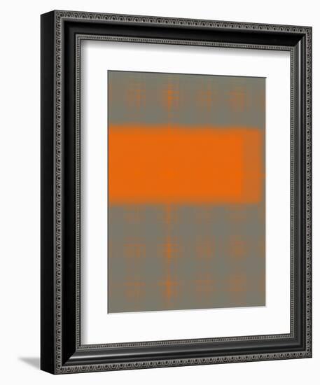 Abstract Orange 3-NaxArt-Framed Art Print