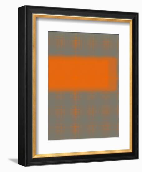 Abstract Orange 3-NaxArt-Framed Art Print