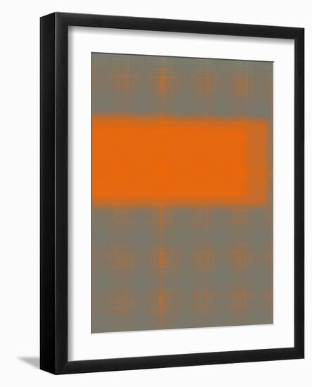 Abstract Orange 3-NaxArt-Framed Art Print