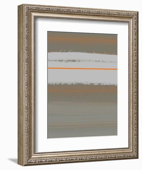 Abstract Orange 4-NaxArt-Framed Art Print