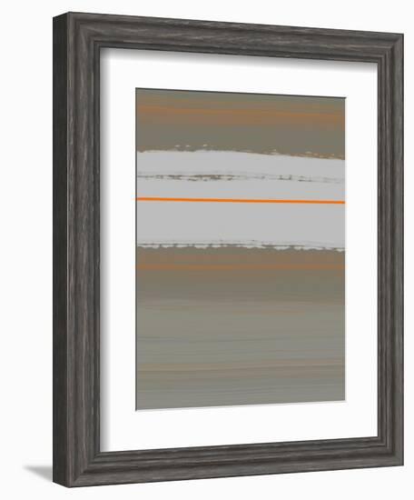 Abstract Orange 4-NaxArt-Framed Art Print