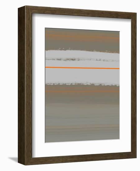 Abstract Orange 4-NaxArt-Framed Art Print