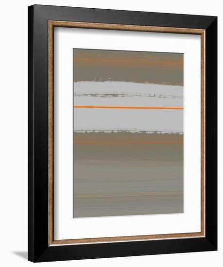 Abstract Orange 4-NaxArt-Framed Art Print