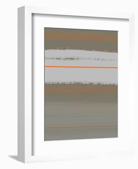 Abstract Orange 4-NaxArt-Framed Art Print