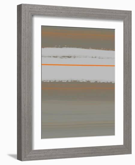 Abstract Orange 4-NaxArt-Framed Art Print