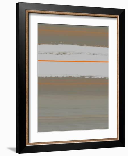 Abstract Orange 4-NaxArt-Framed Art Print