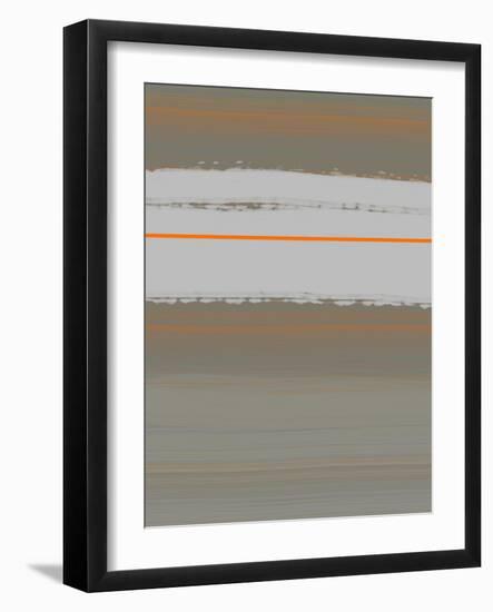 Abstract Orange 4-NaxArt-Framed Art Print