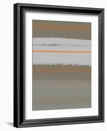 Abstract Orange 4-NaxArt-Framed Art Print