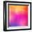 Abstract Orange Pink Background with Shining White Lines and Frame-marinini-Framed Art Print