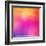 Abstract Orange Pink Background with Shining White Lines and Frame-marinini-Framed Art Print