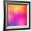 Abstract Orange Pink Background with Shining White Lines and Frame-marinini-Framed Art Print