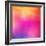 Abstract Orange Pink Background with Shining White Lines and Frame-marinini-Framed Art Print