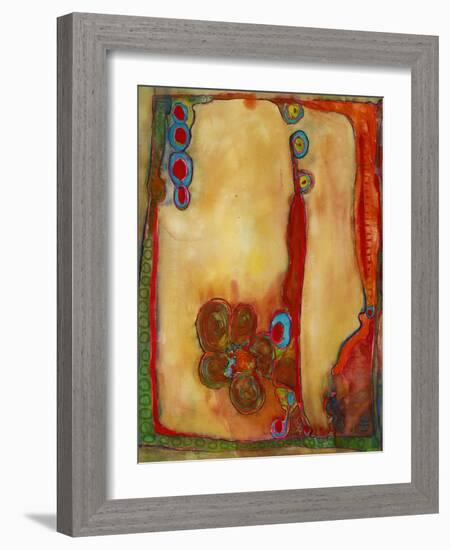 Abstract Original Art Contemporary Print-Blenda Tyvoll-Framed Art Print